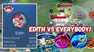 EDITH VS EVERYBODY! BUILD EDITH SUSTAIN AND INSTANT KILL!