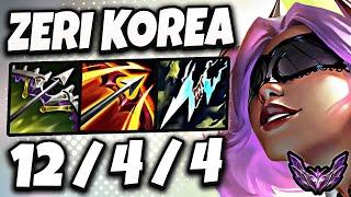 Zeri vs Kog'Maw [ ADC ] Patch 14.19 Korea Master 