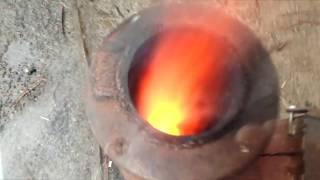 Продолжение: новая ракетная печь №3 / Rocket Stove/ 火箭弹的火炉/ ロケットコンロ / füze fırın