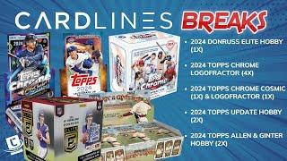 2024 NFL Elite FOTL. 2024 Chrome Logofractor & Cosmic.  2024 Topps Update & A&G.  Break 268-72 10/24