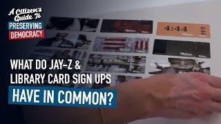 Promote the Common Good: What do Jay-Z and library card sign ups have in common?