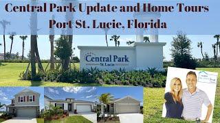 New Homes For Sale Central Park, Port St Lucie, Florida | Model Home Tours and Move-In Ready Homes