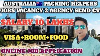 AUSTRALIA  NO 1 AGENCY JOBS SEND CV, PACKING HELPERS JOBS IN AUSTRALIA, GULF JOBS, #EUROPEJOBS