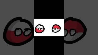 Poland meets Indonesia. #entertainment #idk #countryballs #polandball #indonesia