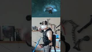 Level 1 Dragonborn v Da Bear [25 # ]  #skyrim #shorts #skyrimvr #katwalk