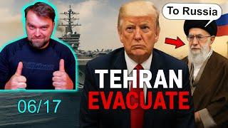 Update on Iran, Ukraine | Trump Calls to Evacuate Tehran! USA Army Coming | Ayatollah plans escape