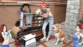 Off-Grid With Dog Power and the Emoose Battery!