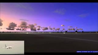 (HD) Flight Sim + Added Real Sounds Test. .avi