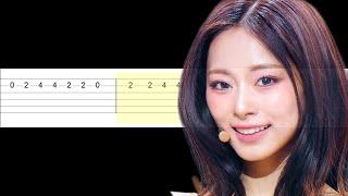 TZUYU - Run Away (Easy Guitar Tabs Tutorial)