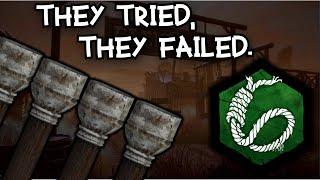 THEY TRIED, THEY FAILED! Flashlight Squad Dead At 5 Gens - Dead By Daylight
