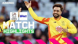 Rashid Khan MASTERCLASS  | Trent Rockets vs  London Spirit Highlights