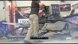 700 Ski Doo mod sled Ep #37 Before and after weight, see the sled run! PowerModz!