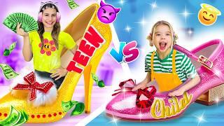 Older vs Younger Sister! Child vs High Schooler – Sibling War by Crafty Hype Plus