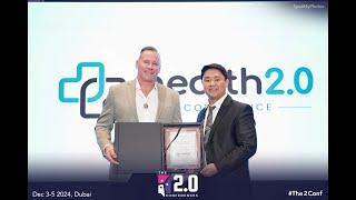 Nate Zeleznick 2024 Dubai Health 2 0 Conference award speech final