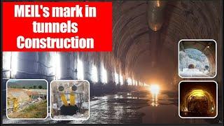 MEIL's mark in tunnels Construction | MEIL Transport