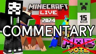  BASED Minecraft Live 2024 Commentary w/ Itsme64