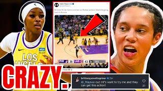 Brittney Griner FIGHTS Rickea Jackson! Both EJECTED! BG Allegedly Goes NUTS on Social Media! WNBA