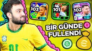 SIFIR HESABI 500TL İLE FULLEDİM  EFOOTBALL 2025 MOBİLE