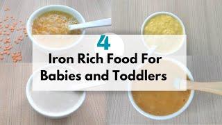 Iron Rich Food For Babies, Kids and toddlers | White Pot