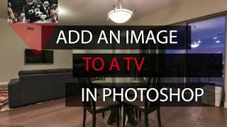 How to Add an Image to a TV in Photoshop - Jason Trindade