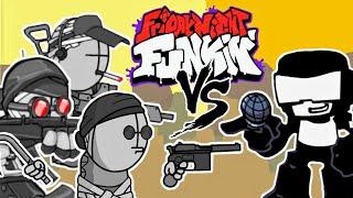 Madness Combat VS Tankmen | Friday Night Funkin' week 7 mod