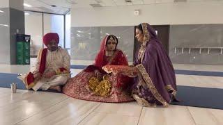 LIVE!!   Gurwinder & Gurleen Marriage Guru ka Langar at Gurdwara  Sahib  @Wethepawarz