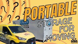 Sunshine Movers offering portable storage through our partnership with UNITS Sarasota