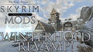 Winterhold Resort! Skyrim Special Edition Mod Showcase!