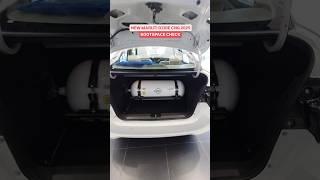 New Maruti Dzire CNG Boot space  #shorts #dzirecng