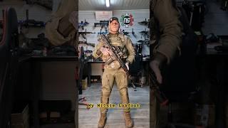 My Milsim Loadout  #airsoft #asmr #milsim #military