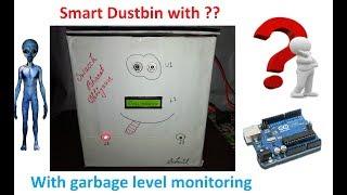 DIY Smart Dustbin with garbage level monitoring | IOT based Garbage monitoring system