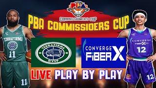 PBA LIVE TERRAFIRMA DYIP VS CONVERGE FIBER XERS - PBA COMMISSIONERS CUP 2024-25