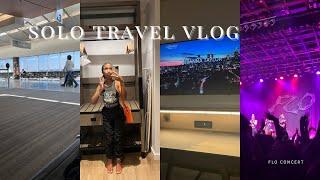 Atlanta Vlog | first solo trip, concert vlog, FLO concert