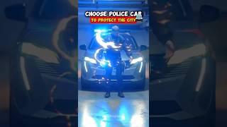 Choose police car to protect the city ‍️ #shorts #car #automobile #police