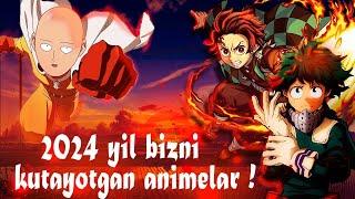 2024 yilda chiqadigan animelar 