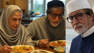 Amitabh Bachchan First Iftar in Ramzan with wife Jaya Bachchan Masha'Allah