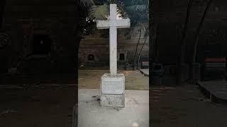 the marble cross of fort Santiago