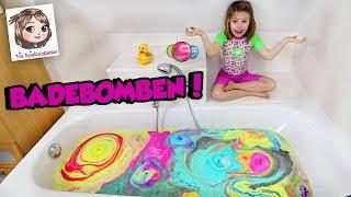 LUSH BADEBOMBEN CHALLENGE  Hannah schmeißt ALLE in die Badewanne und geht darin baden! 