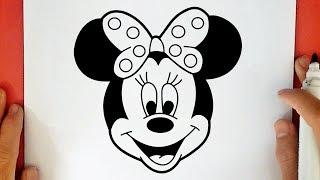 COMO DIBUJAR A MINNIE MOUSE