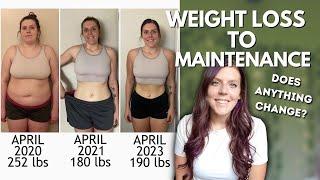 SWITCHING FROM WEIGHT LOSS TO MAINTENANCE | Is There a Difference? | My Weight Loss Journey