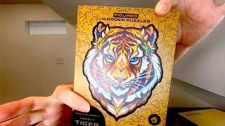 Wooden Tiger Puzzle | UniDragon Figured Puzzles