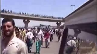 مسيرة القبايل الكبرى نحو العاصمة  14 جوان 2001