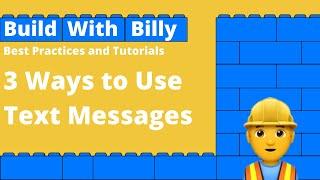 ‍️ 3 Ways to Use Automated Text Messages