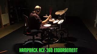 HAMPBACK ACE-360 ENDORSEMENT #viral #viralvideo #viralvideos #beats #beat #drums #drummer