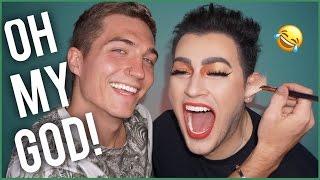 JEFFREE STAR'S BOYFRIEND DOES MY MAKEUP! | Manny MUA