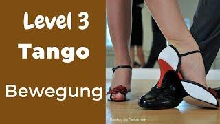 Tango: Körperstellung und -bewegung für Herr & Dame gezeigt - Level 3  HD 1080p