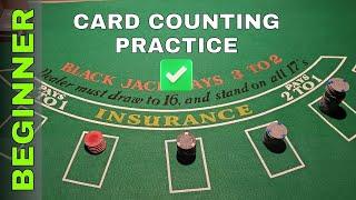 Card Counting Practice - Level EASY #cardcounting