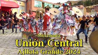 Poderosa Morenada UNIÓN CENTRAL Ajllata Grande 2024 Achacachi provincia Omasuyos 