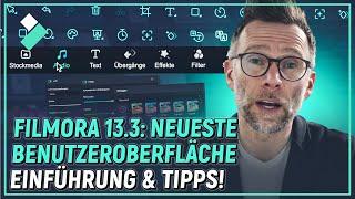 Neueste Benutzeroberfläche Einführung & Tipps in Filmora! | Wondershare Filmora Tutorial