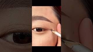 Simple eye makeup | eye makeup tutorial #makeup #Shorts